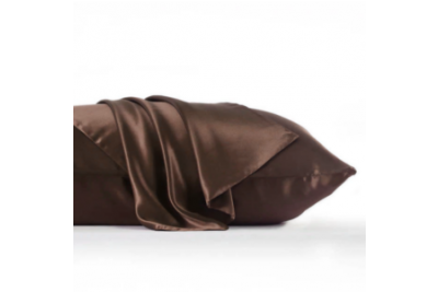 Silkki tyynyliina 50x60 cm Ruskea