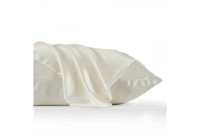 Silkki pussilakana 150x200 cm Valkoinen 