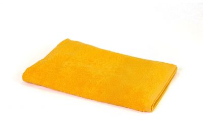 Keltainen froteepyyhe 30x50 cm